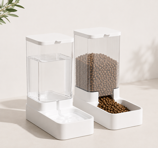 Pet Water Dispenser &  Pet Food Dispenser