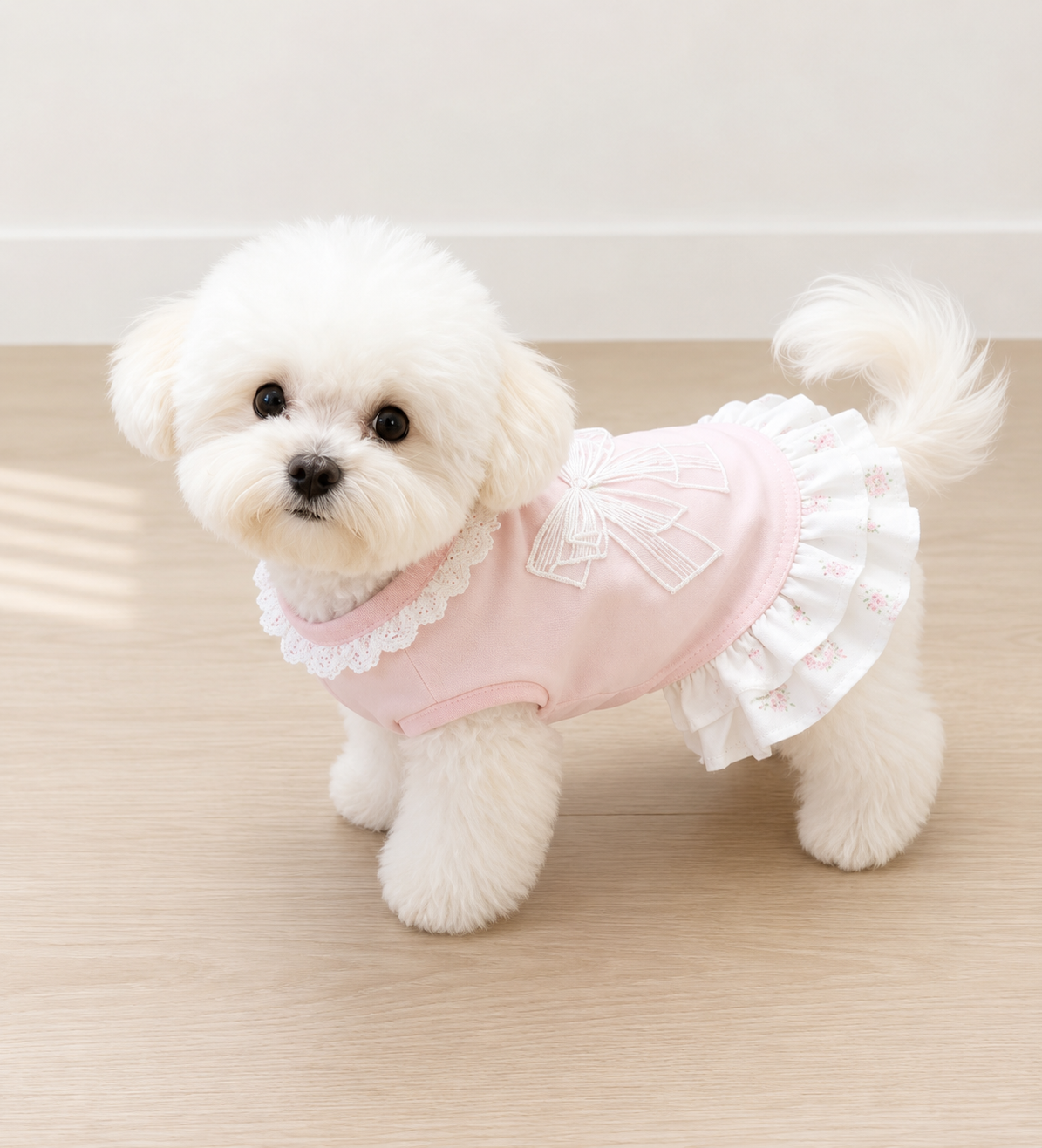 Pink Lace Dress!