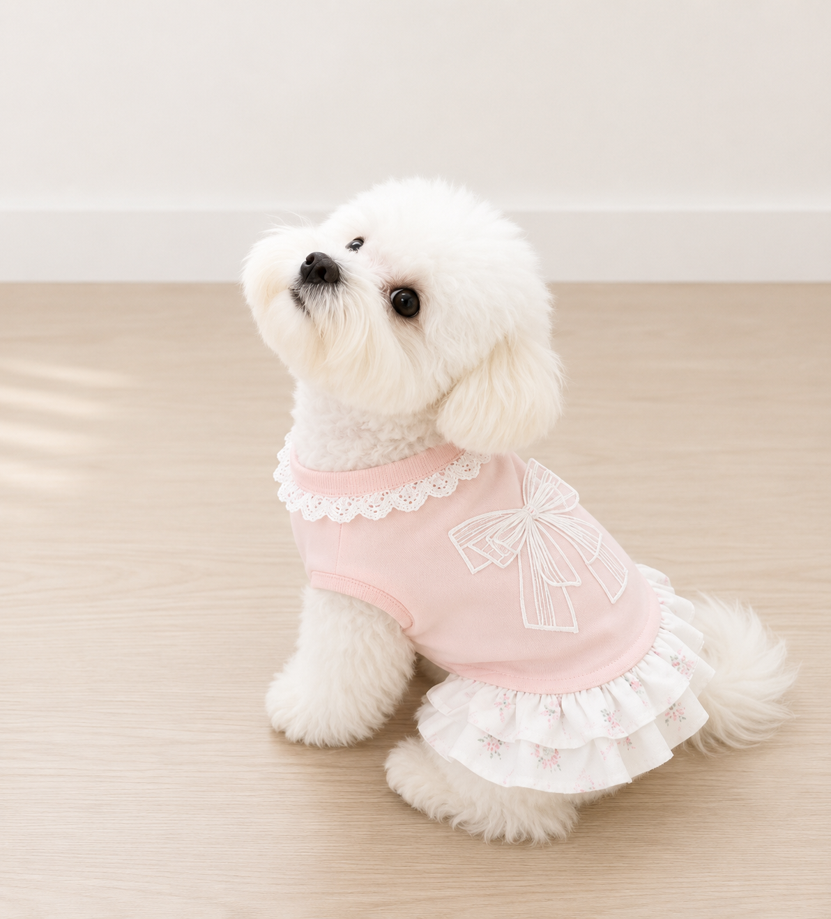 Pink Lace Dress!