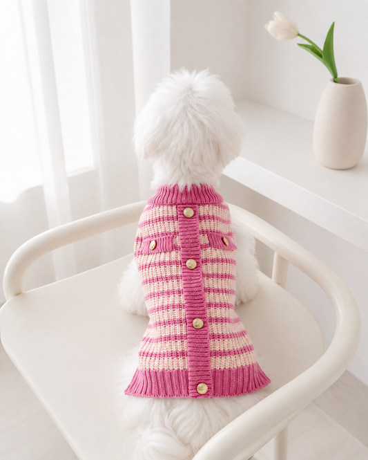 Pink Knit Sweater